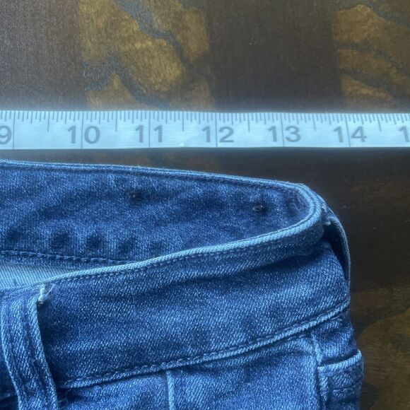 Liverpool Straight Blue Jeans Size 2 Size 26 Raw Hem - Picture 10 of 13